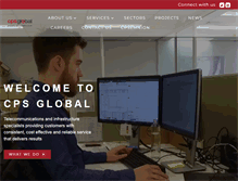 Tablet Screenshot of cpsglobal.com