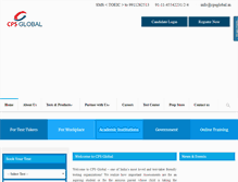 Tablet Screenshot of cpsglobal.in